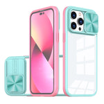 Custodia 360 con copriobiettivo scorrevole per iPhone 14 Pro Max