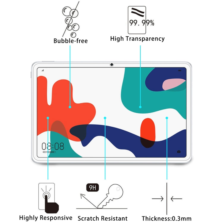 Pellicola vetro temperato per Huawei MatePad Pro 10.4 9H 0,3 mm