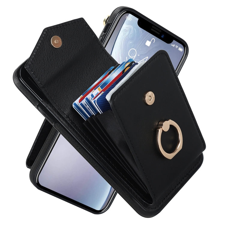 Custodia portafoglio con slot RFID per smartphone compatibili