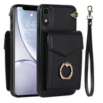 Custodia portafoglio con slot RFID per smartphone compatibili