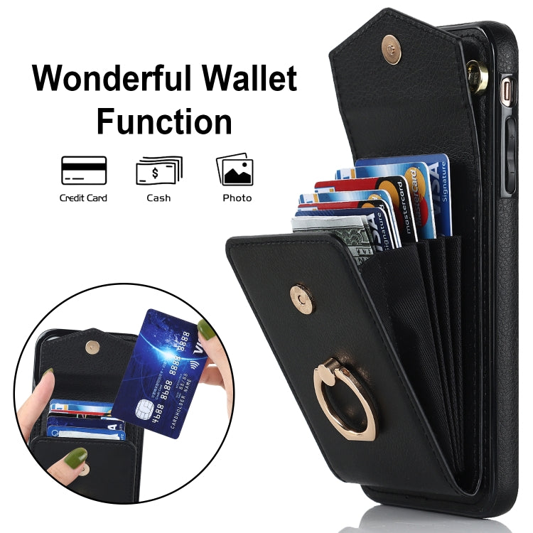 Custodia portafoglio con slot RFID per smartphone compatibili