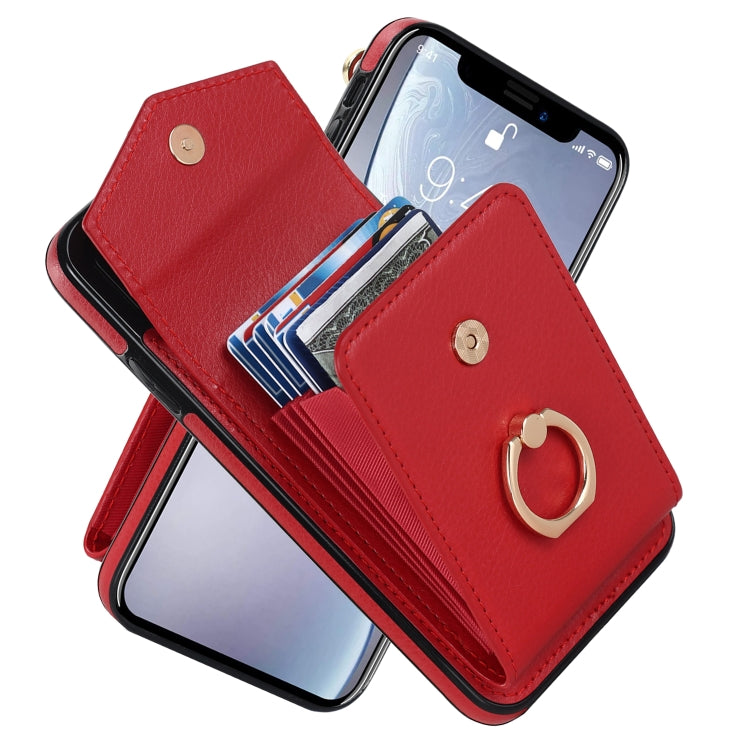 Custodia portafoglio con slot RFID per smartphone compatibili