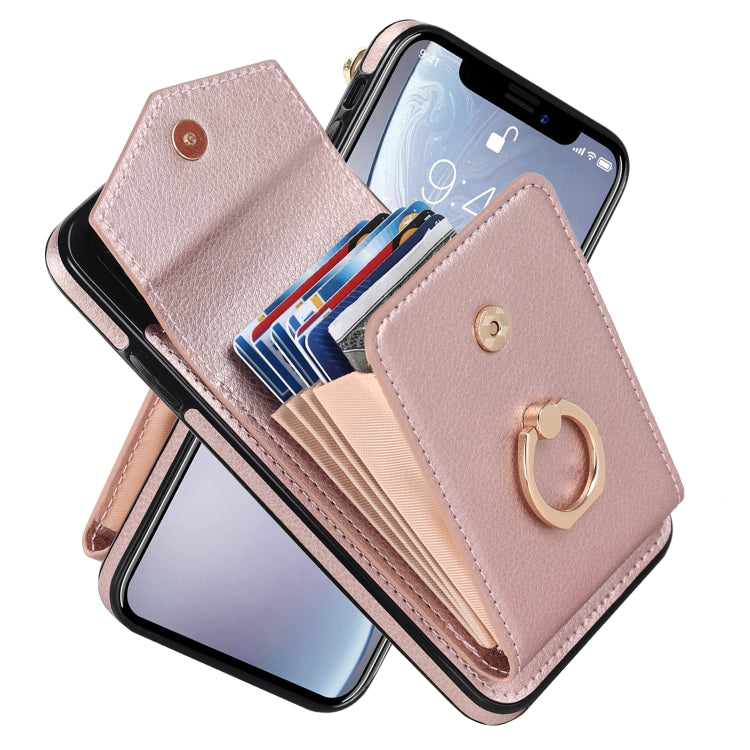 Custodia portafoglio con slot RFID per smartphone compatibili