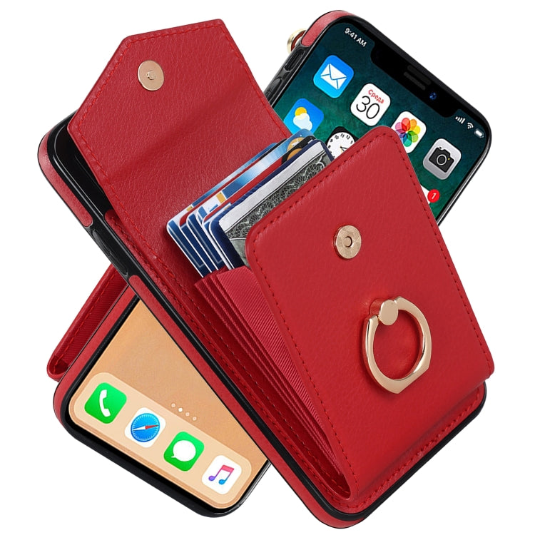 Custodia portafoglio con slot RFID per smartphone compatibili