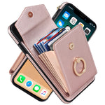 Custodia portafoglio con slot RFID per smartphone compatibili