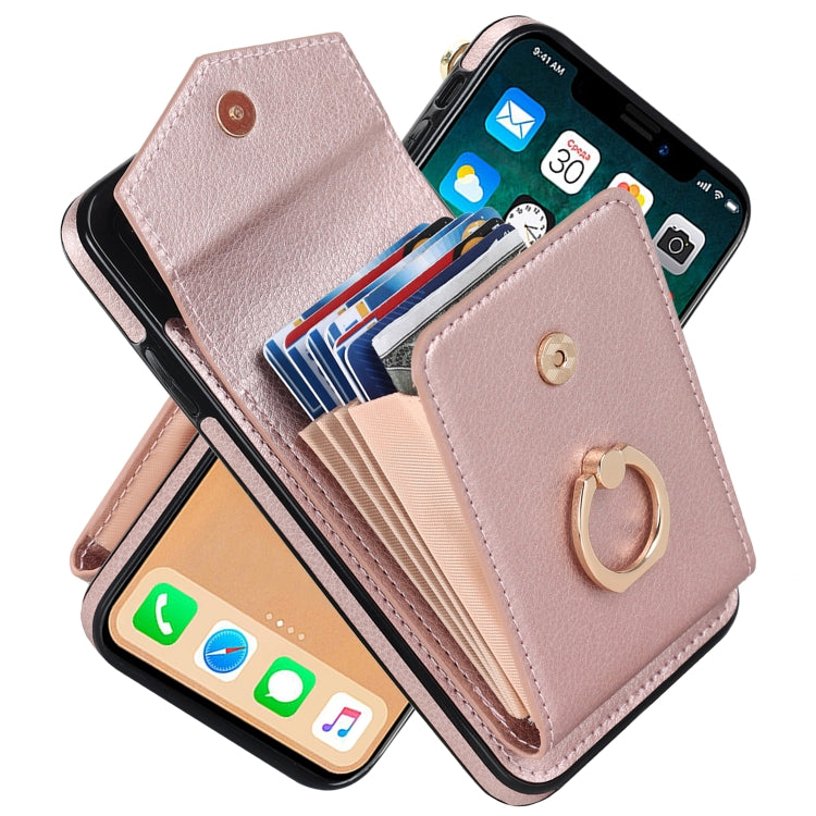 Custodia portafoglio con slot RFID per smartphone compatibili