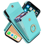Custodia portafoglio con slot RFID per smartphone compatibili