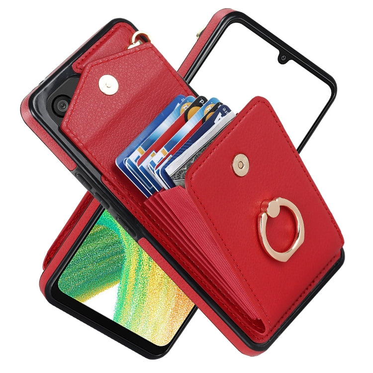 Custodia portafoglio con slot RFID per smartphone compatibili