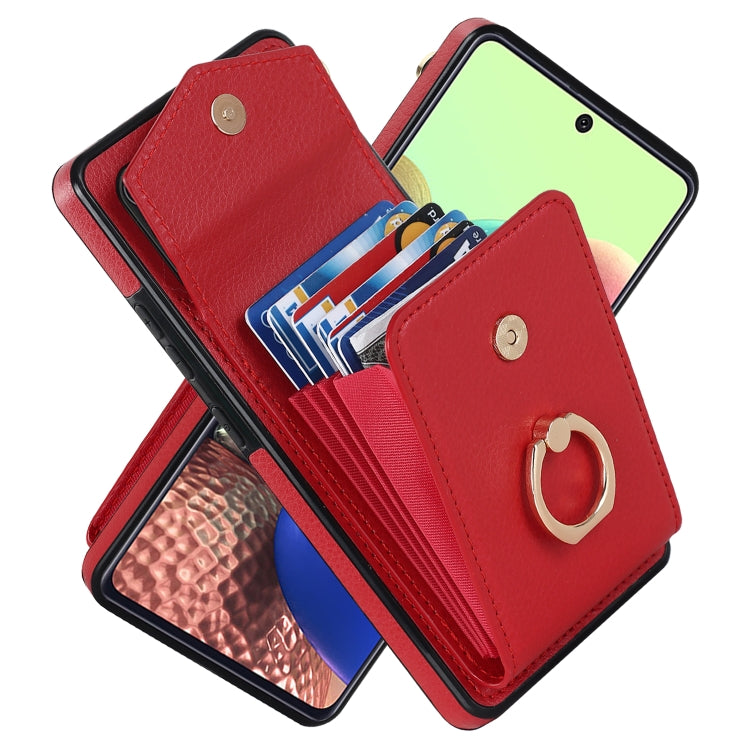 Custodia portafoglio con slot RFID per smartphone compatibili