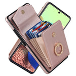 Custodia portafoglio con slot RFID per smartphone compatibili