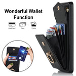 Custodia portafoglio in pelle con slot RFID per Galaxy S20 FE