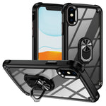 Custodia TPU e PC con protezione obiettivo per iPhone XS Max