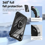 Custodia TPU e PC con protezione obiettivo per iPhone XS Max