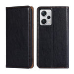 Custodia per telefono in pelle magnetica tinta unita a olio lucido, For Xiaomi Redmi Note 12 Pro+ China, For Xiaomi Redmi A1+ 4G, For Xiaomi Poco M5s 4G/Redmi Note 11 SE India, For Samsung Galaxy A14 5G