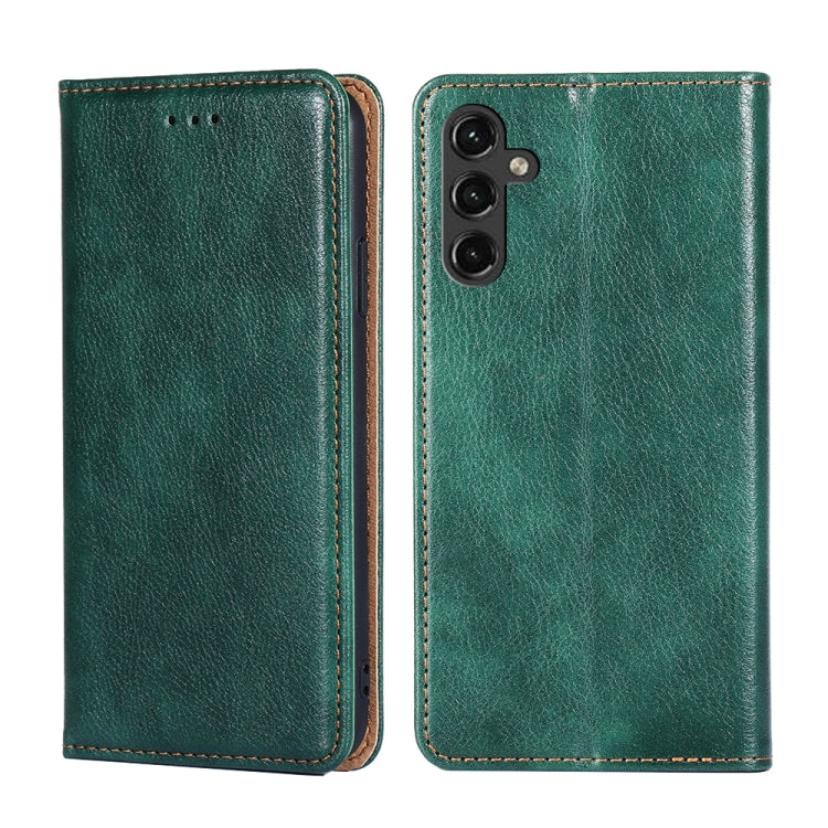 Custodia per telefono in pelle magnetica tinta unita a olio lucido, For Xiaomi Redmi Note 12 Pro+ China, For Xiaomi Redmi A1+ 4G, For Xiaomi Poco M5s 4G/Redmi Note 11 SE India, For Samsung Galaxy A14 5G