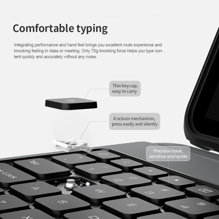Custodia tastiera Nillkin per iPad Pro 12.9 2020/2021