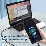Cavo ricarica rapida 3 in 1 USB A a USB-C, 8 Pin, Micro USB 1.2m/