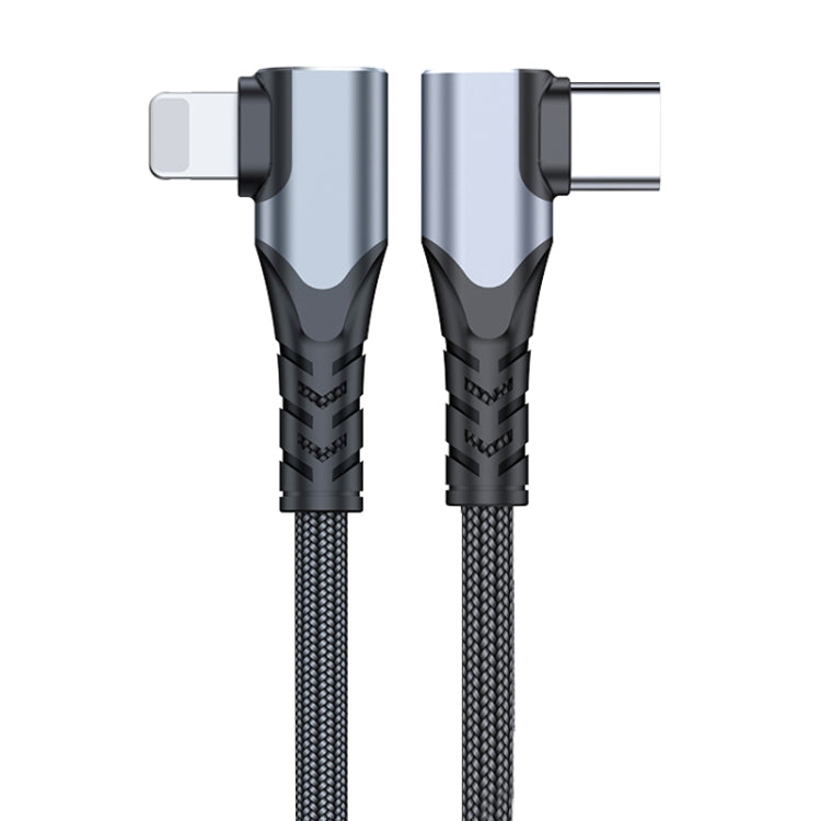 Cavo dati USB-C a 8 pin 20W doppio gomito compatibile iPhone