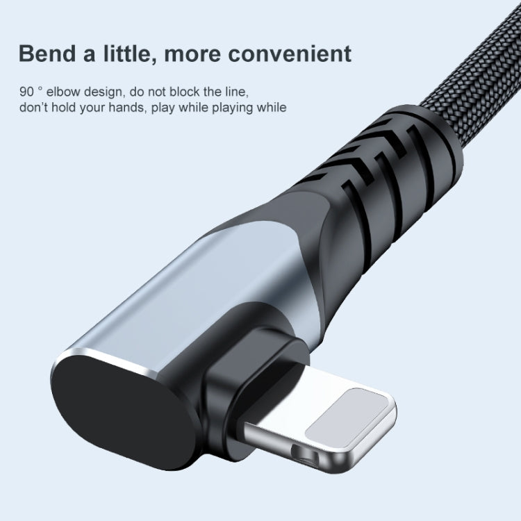 Cavo dati USB-C a 8 pin 20W doppio gomito compatibile iPhone