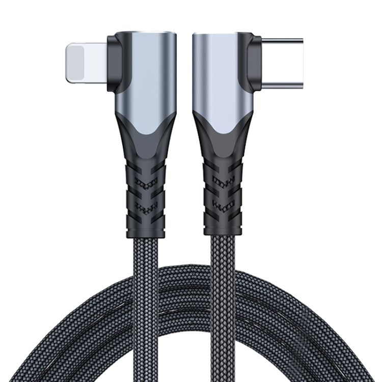 Cavo dati USB-C a 8 pin 20W doppio gomito compatibile iPhone