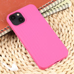 Custodia in silicone con trama intrecciata per iPhone 14 e 14 Plu