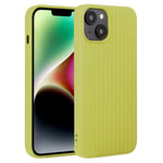 Custodia in silicone con trama intrecciata per iPhone 14 e 14 Plu