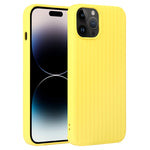 Custodia in silicone con trama intrecciata per iPhone 14 Pro