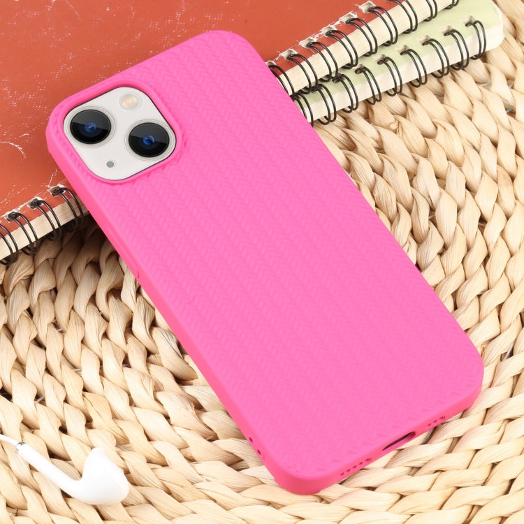 Custodia in silicone con trama intrecciata per iPhone 13 e 13 Pro
