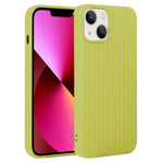 Custodia in silicone con trama intrecciata per iPhone 13 e 13 Pro