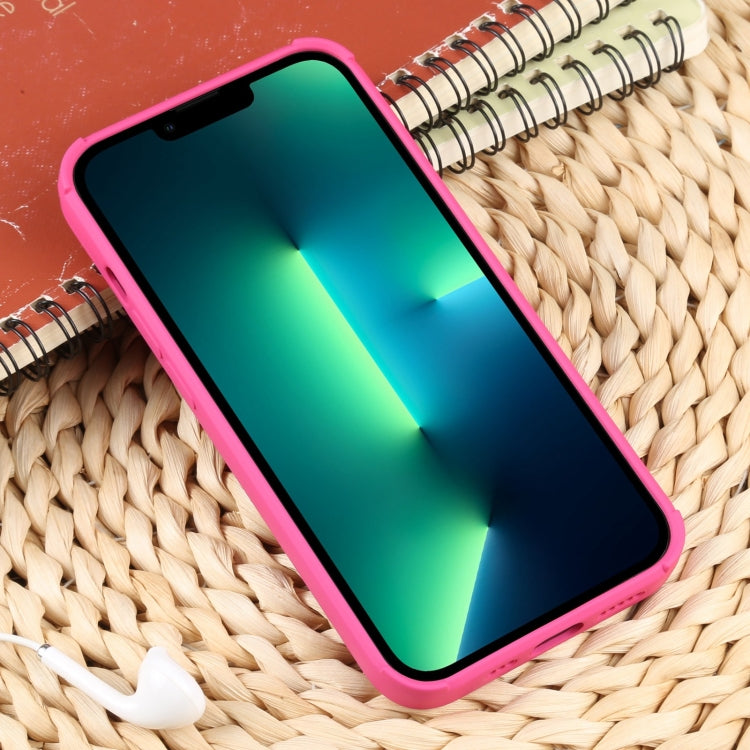 Custodia in silicone con trama intrecciata per iPhone 13 Pro Max