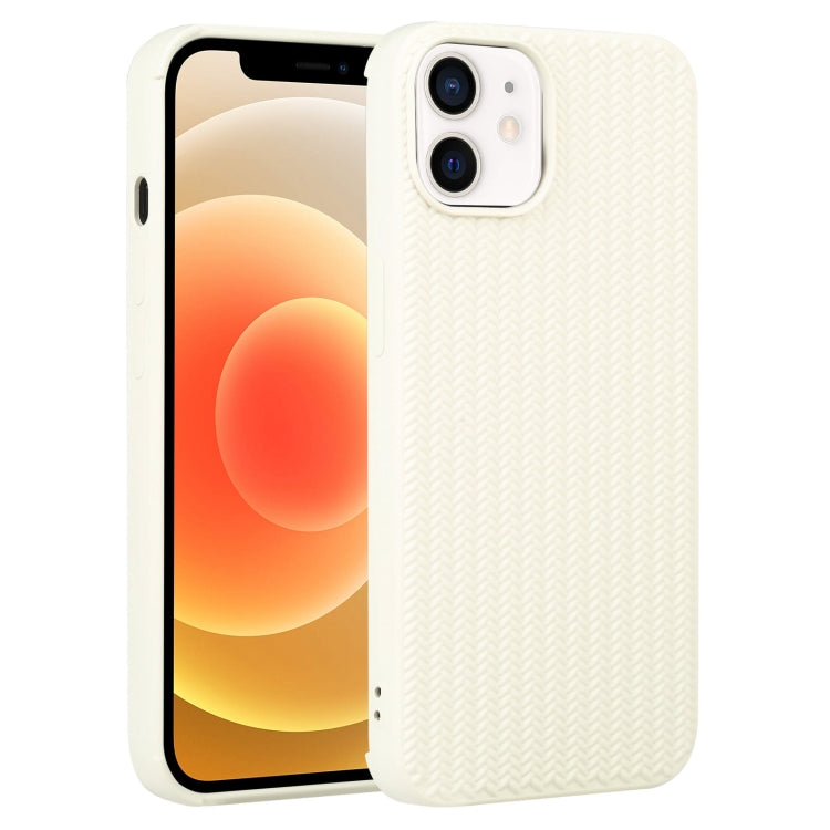 Custodia in silicone con trama intrecciata per iPhone 13 Pro Max