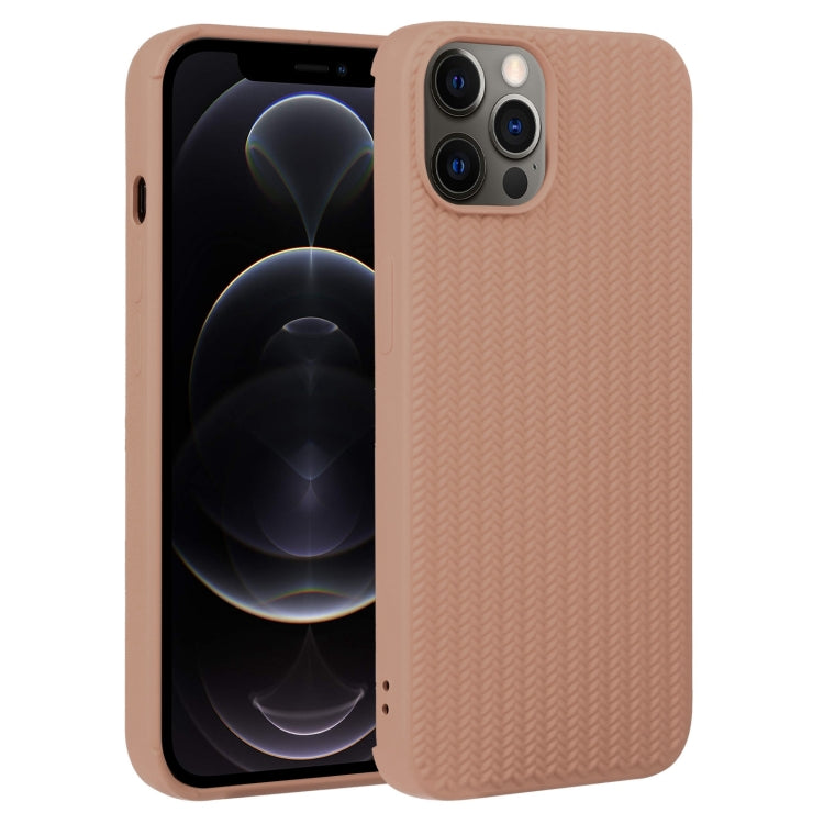 Custodia in silicone intrecciato per iPhone 12 Pro