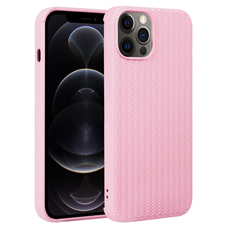 Custodia in silicone intrecciato per iPhone 12 Pro