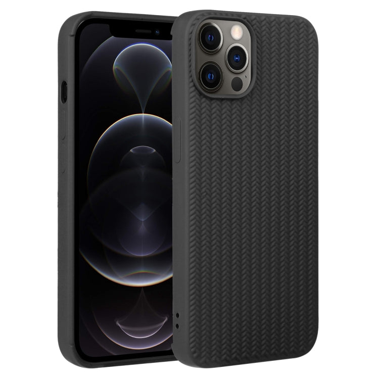Custodia in silicone intrecciato per iPhone 12 Pro
