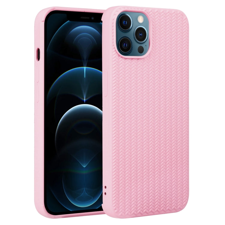 Custodia in silicone intrecciato per iPhone 12 Pro