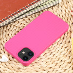 Custodia in silicone con trama intrecciata per iPhone 11