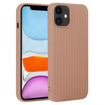 Custodia in silicone con trama intrecciata per iPhone 11
