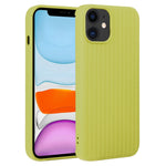 Custodia in silicone con trama intrecciata per iPhone 11