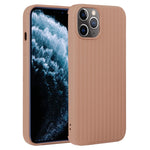 Custodia in silicone con trama intrecciata per iPhone 11