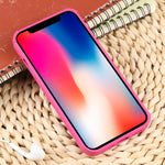 Custodia in silicone con trama intrecciata per iPhone XR
