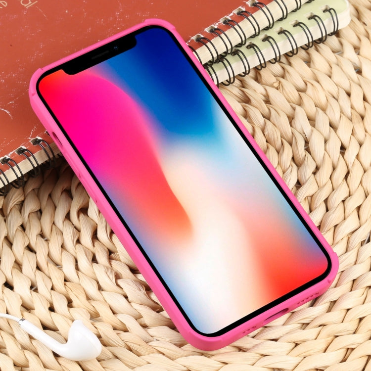 Custodia in silicone con trama intrecciata per iPhone XR