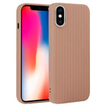 Custodia in silicone con trama intrecciata per iPhone XR