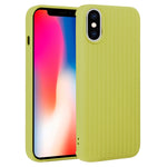 Custodia in silicone con trama intrecciata per iPhone XR