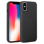 Custodia in silicone con trama intrecciata per iPhone XR