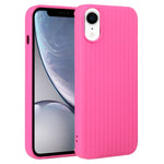 Custodia in silicone con trama intrecciata per iPhone XR