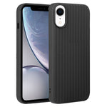 Custodia in silicone con trama intrecciata per iPhone XR