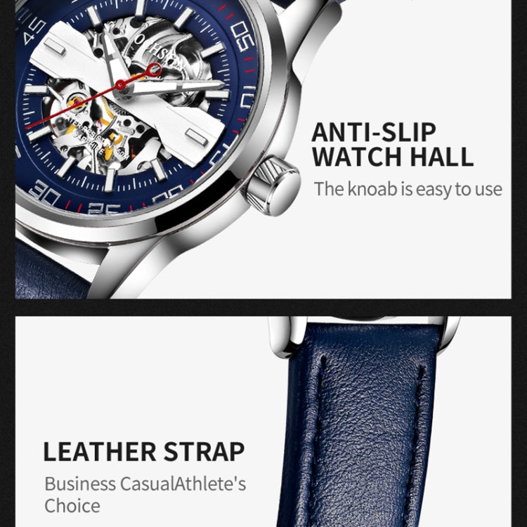 Orologio da uomo meccanico automatico OCHSTIN 42mm