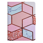 Custodia tablet in pelle marmorizzata per iPad 10.9 2022