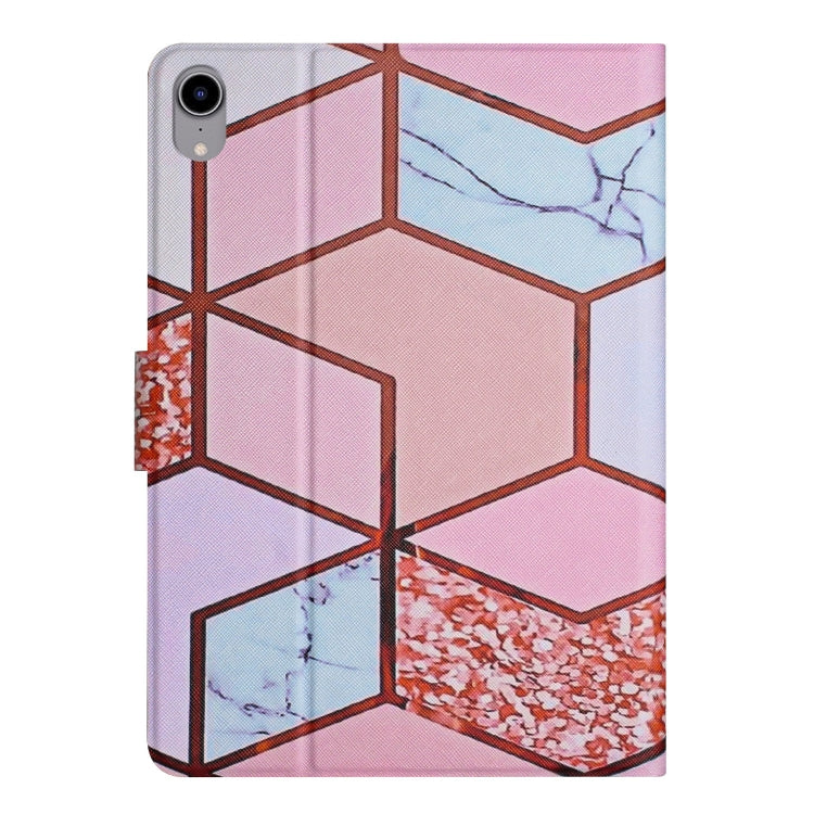 Custodia tablet in pelle marmorizzata per iPad 10.9 2022