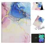 Custodia tablet in pelle marmorizzata per iPad 10.9 2022